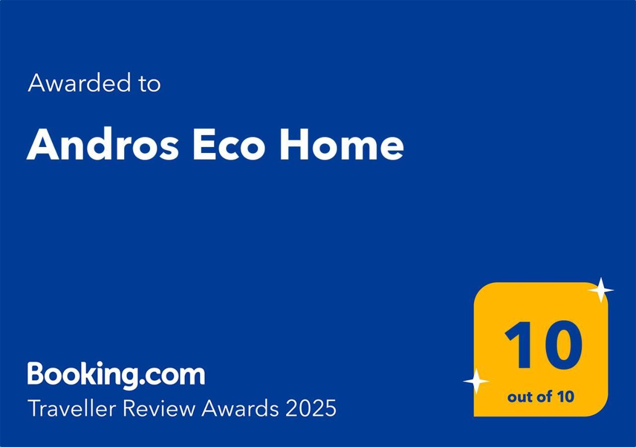 Andros Eco Home Gavrio Buitenkant foto