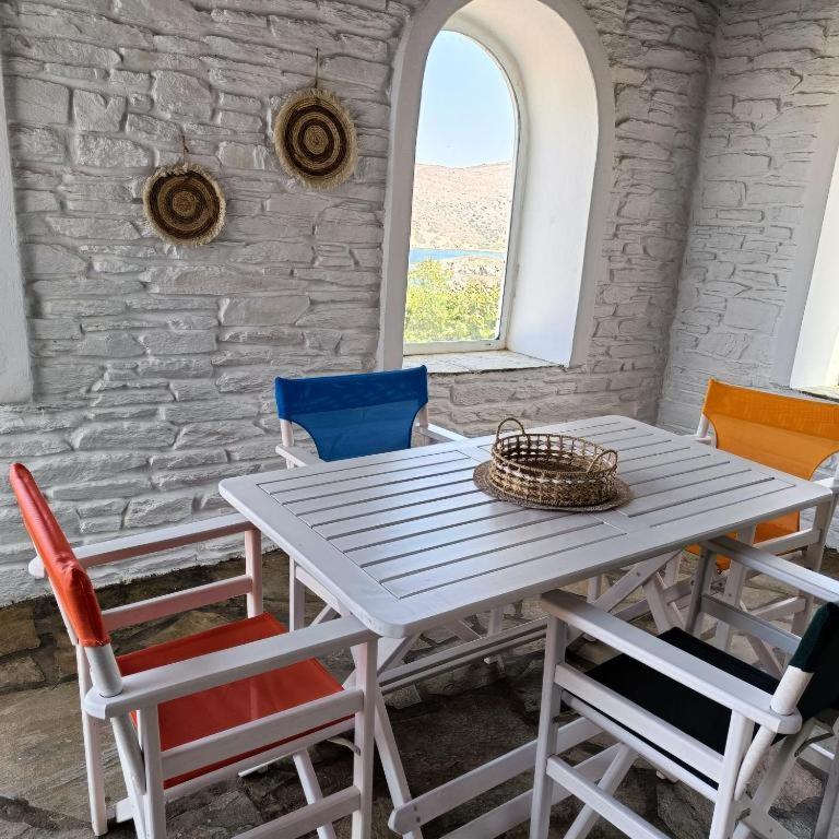 Andros Eco Home Gavrio Buitenkant foto