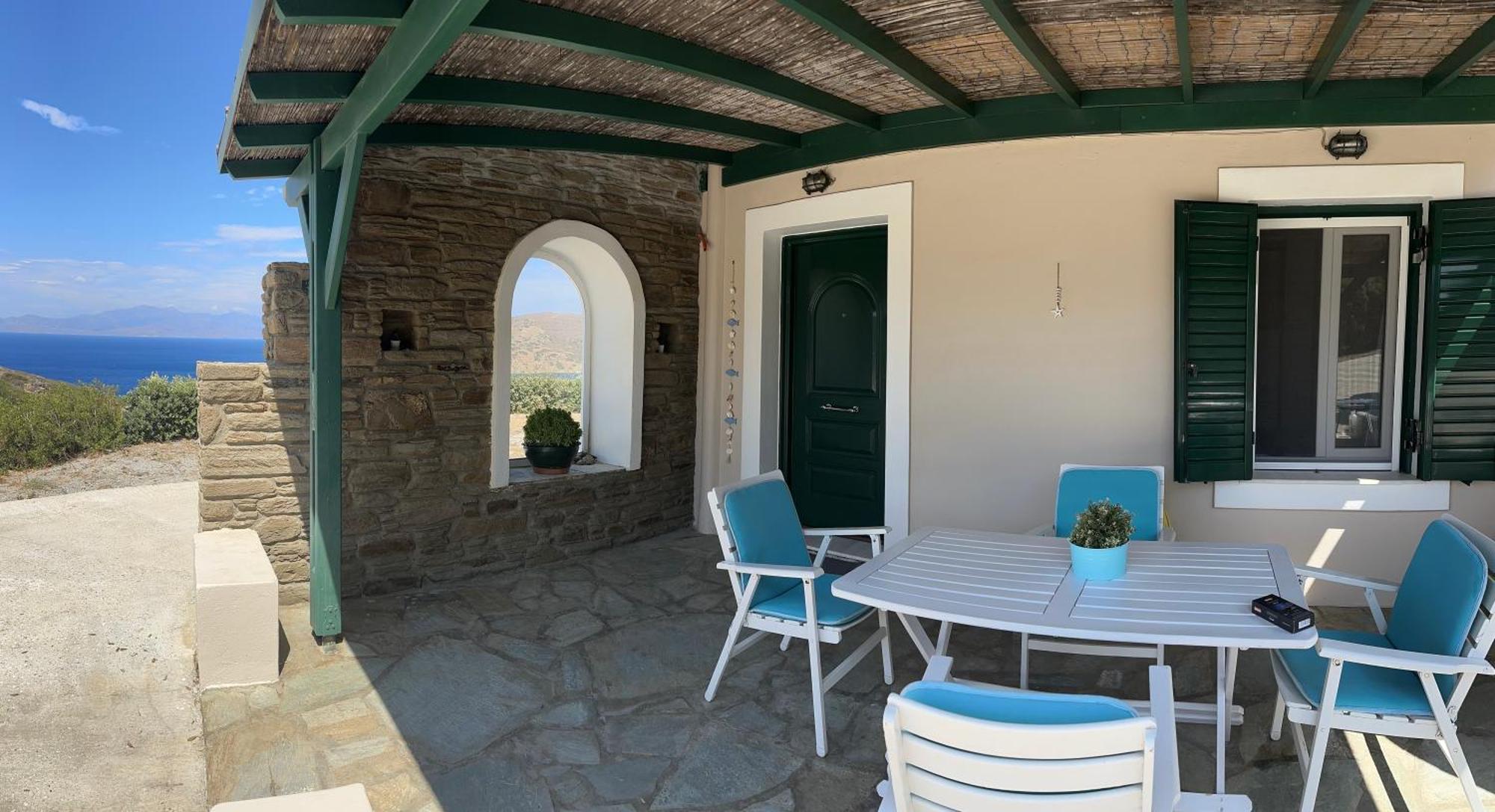 Andros Eco Home Gavrio Buitenkant foto