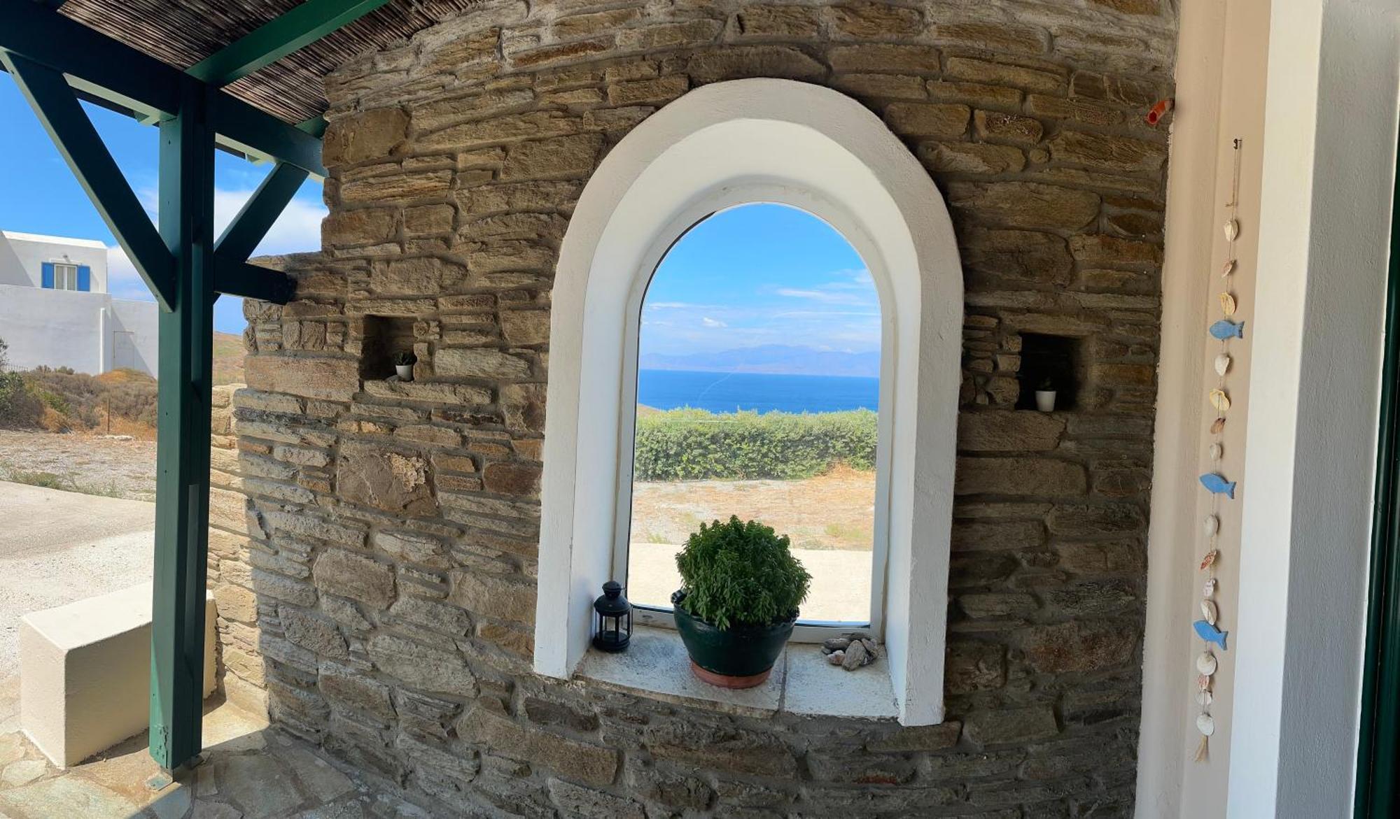 Andros Eco Home Gavrio Buitenkant foto